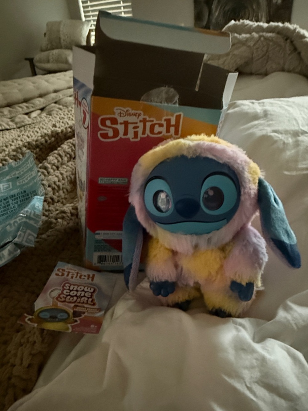 Disney Stitch Snow Cone Swirl Plush